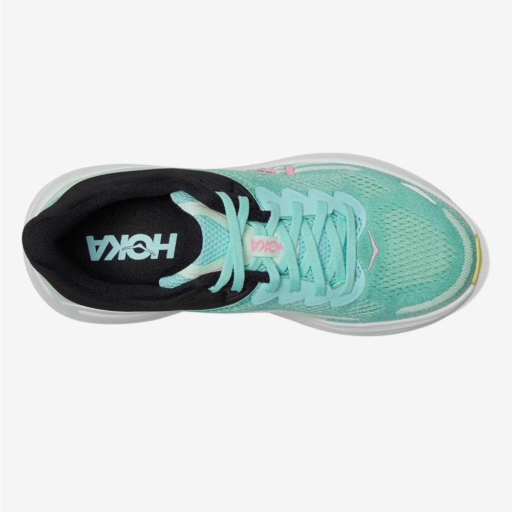 Hoka Women's Athletic Shoes - Aqua and Black - Picture 3 of 8
